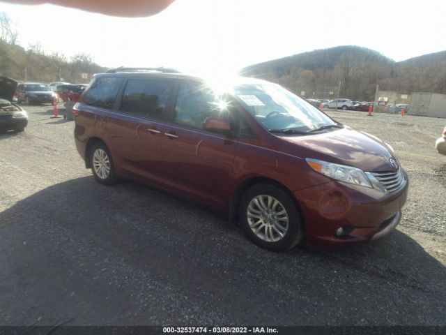 toyota sienna 2017 5tdyz3dc5hs813051