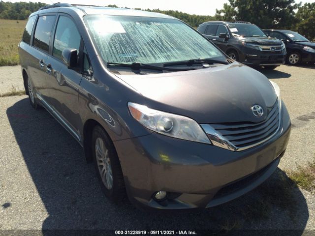 toyota sienna 2017 5tdyz3dc5hs870267