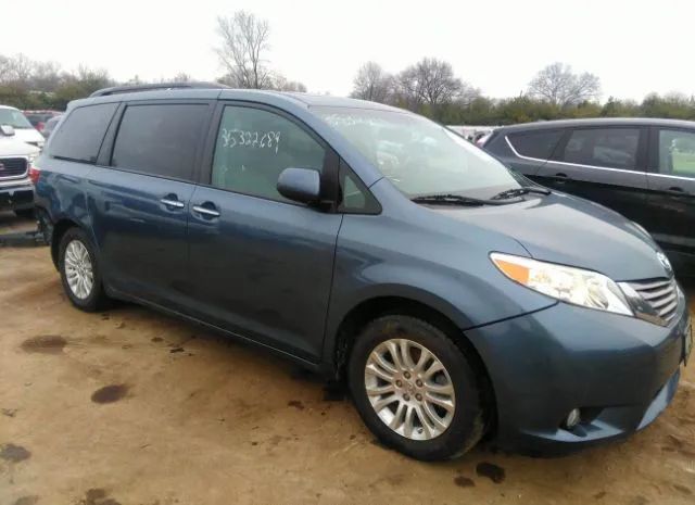 toyota sienna 2017 5tdyz3dc5hs886243