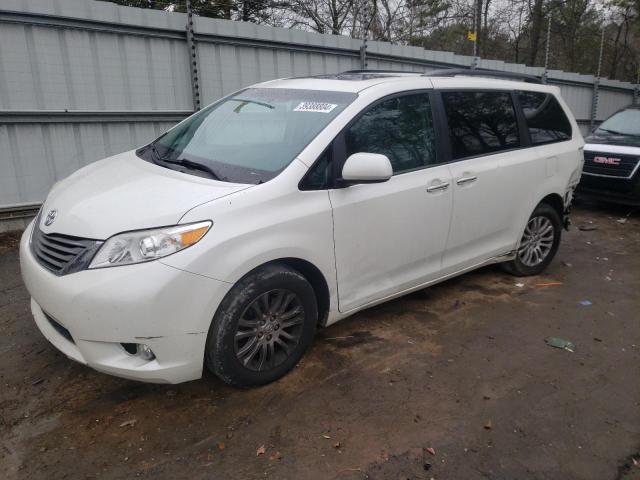 toyota sienna xle 2017 5tdyz3dc5hs899820