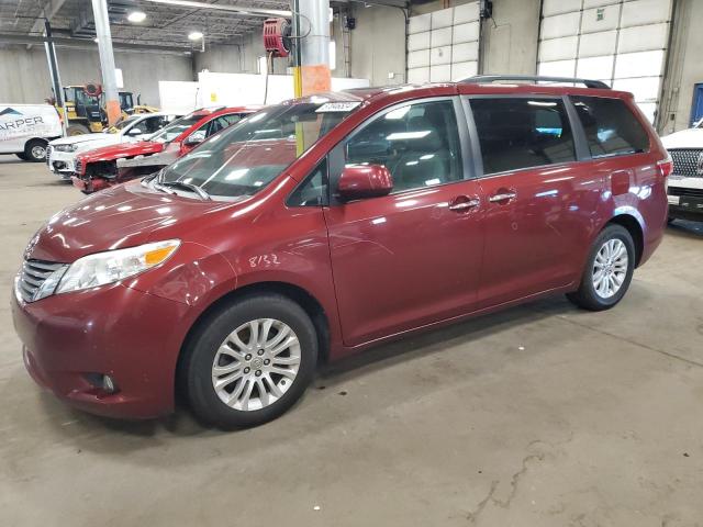 toyota sienna xle 2017 5tdyz3dc6hs814533