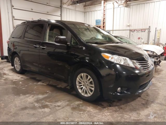 toyota sienna 2017 5tdyz3dc6hs893895