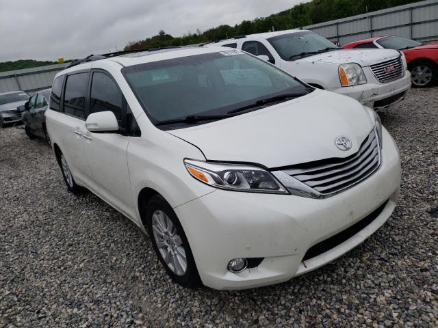 toyota sienna xle 2017 5tdyz3dc6hs899776