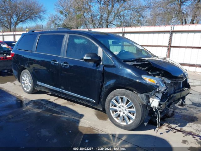 toyota sienna 2017 5tdyz3dc7hs770395