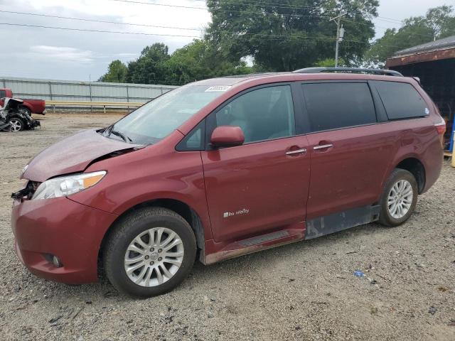 toyota sienna xle 2017 5tdyz3dc7hs857021