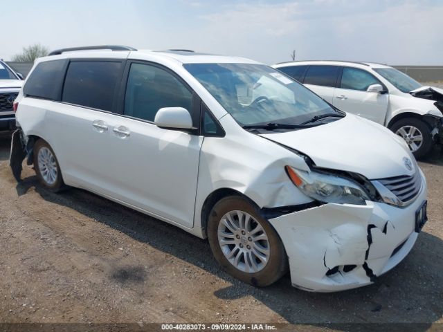 toyota sienna 2017 5tdyz3dc7hs857097