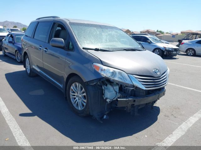 toyota sienna 2017 5tdyz3dc7hs869475