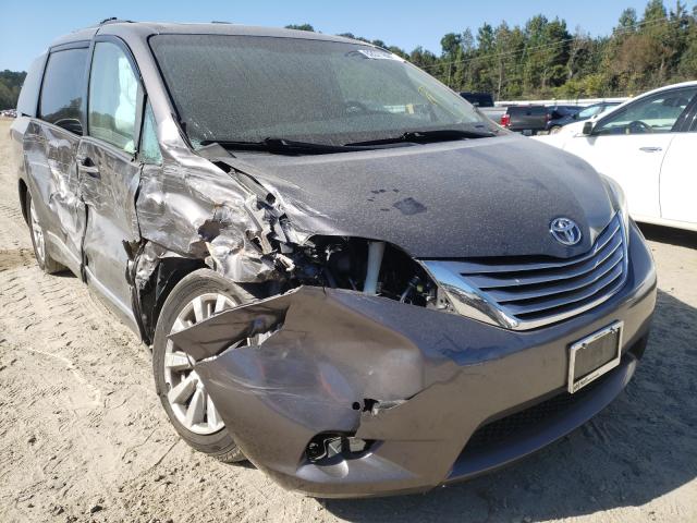 toyota sienna xle 2017 5tdyz3dc8hs806434