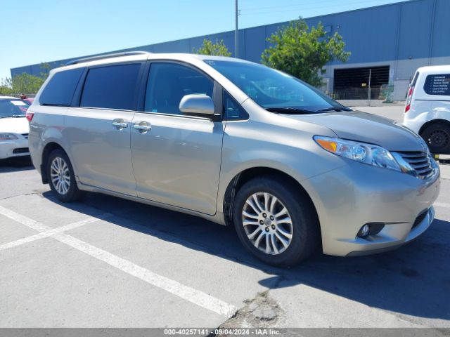 toyota sienna 2017 5tdyz3dc8hs812069