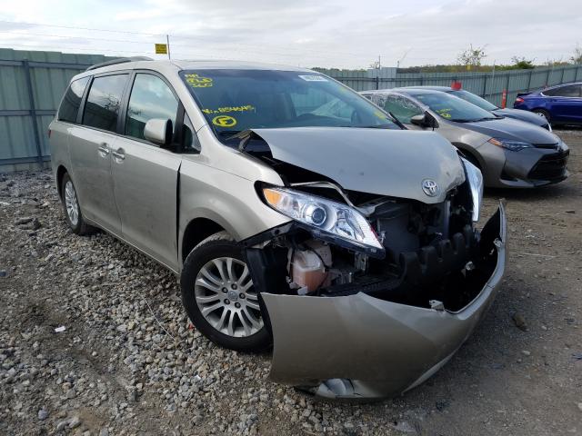 toyota sienna xle 2017 5tdyz3dc8hs854645