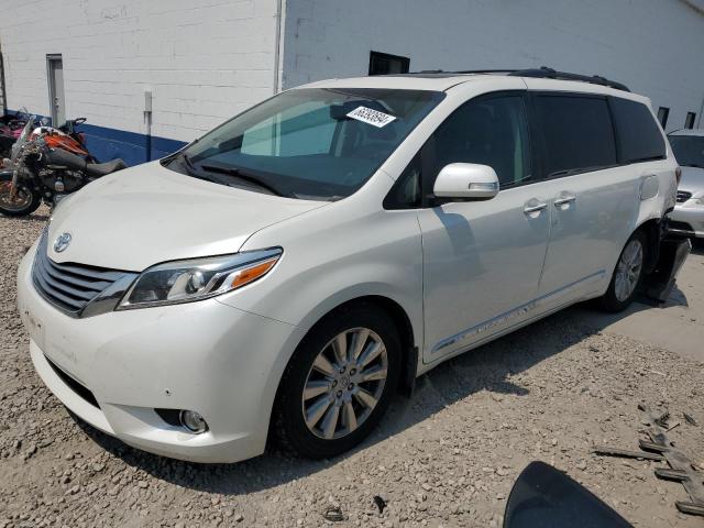 toyota sienna xle 2017 5tdyz3dc8hs887631