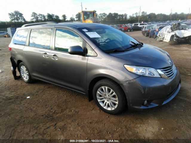 toyota sienna 2017 5tdyz3dc8hs897141