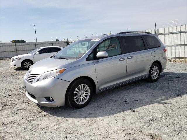 toyota sienna xle 2017 5tdyz3dc8hs897950