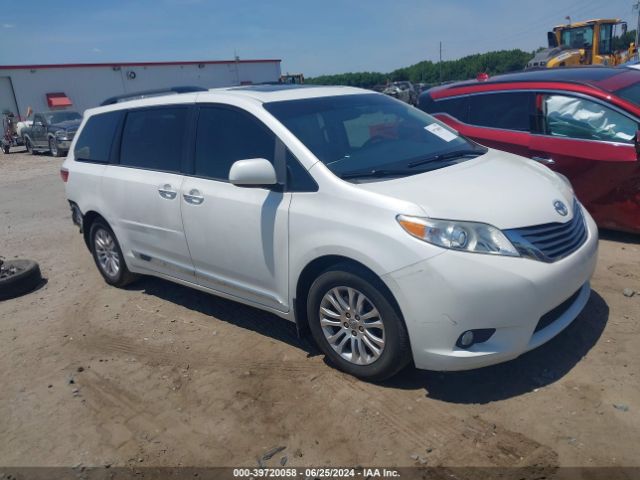 toyota sienna 2017 5tdyz3dc9hs897696