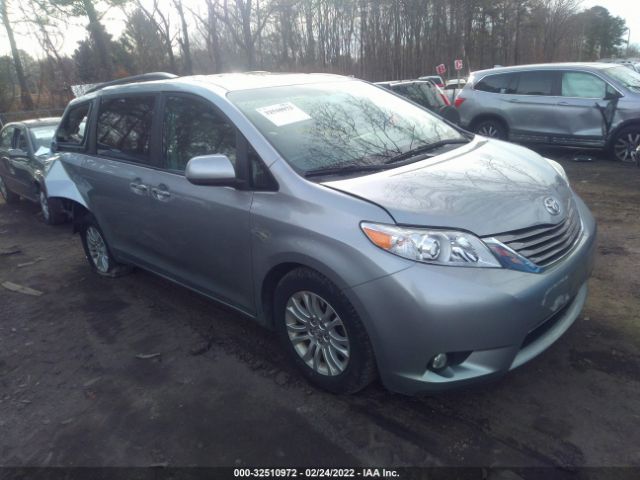 toyota sienna 2017 5tdyz3dcxhs806757