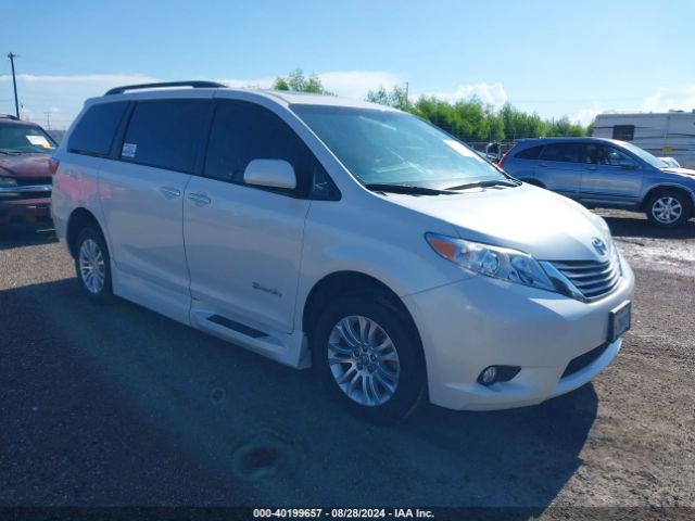 toyota sienna 2017 5tdyz3dcxhs838608