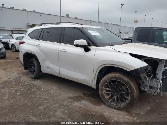 toyota highlander 2020 5tdyzrah4ls010548