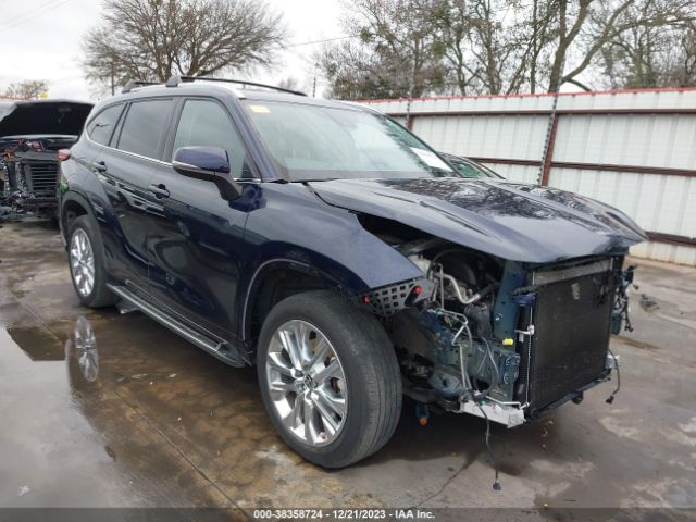 toyota highlander 2021 5tdyzrah6ms517792