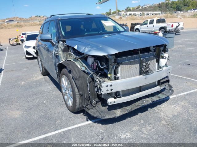 toyota highlander 2022 5tdyzrah6ns132170