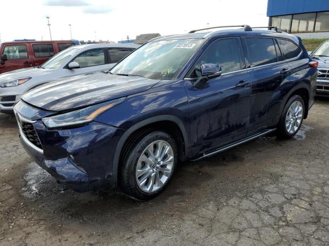 toyota highlander 2021 5tdyzrah7ms035476