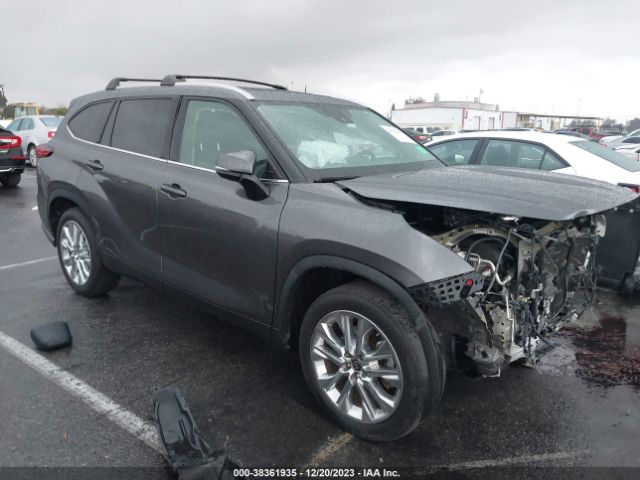 toyota highlander 2021 5tdyzrah9ms055485