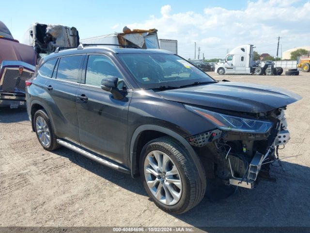 toyota highlander 2022 5tdyzrah9ns116190