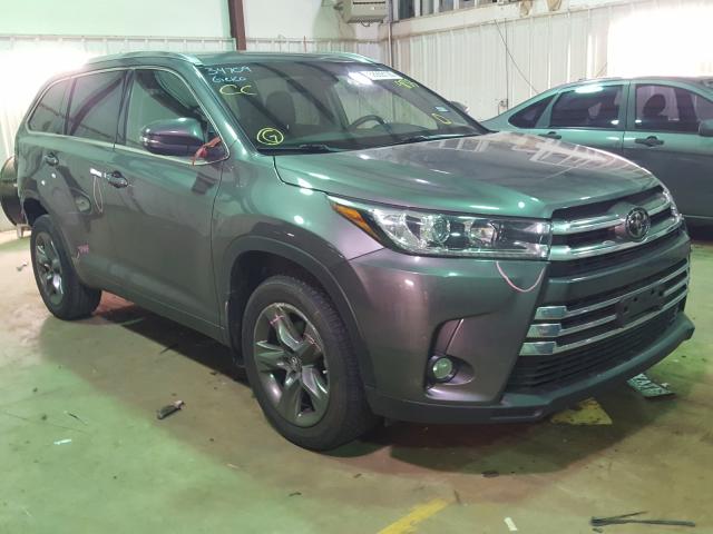 toyota highlander 2018 5tdyzrfh0js239833