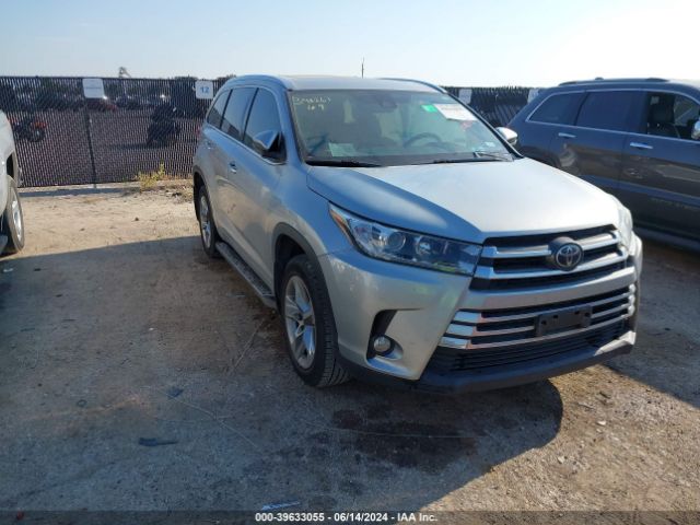 toyota highlander 2018 5tdyzrfh0js258429