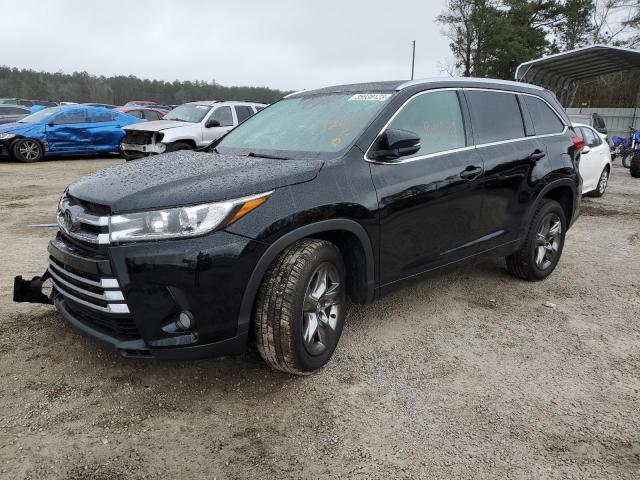 toyota highlander 2018 5tdyzrfh0js288952