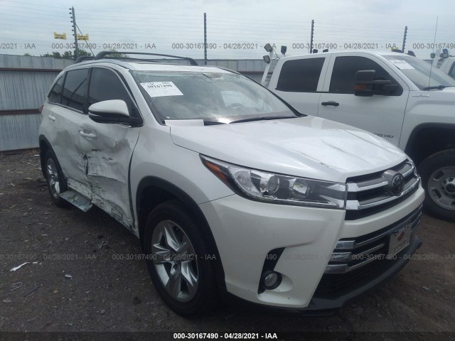 toyota highlander 2017 5tdyzrfh1hs223473