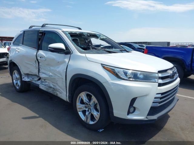 toyota highlander 2018 5tdyzrfh1js255622