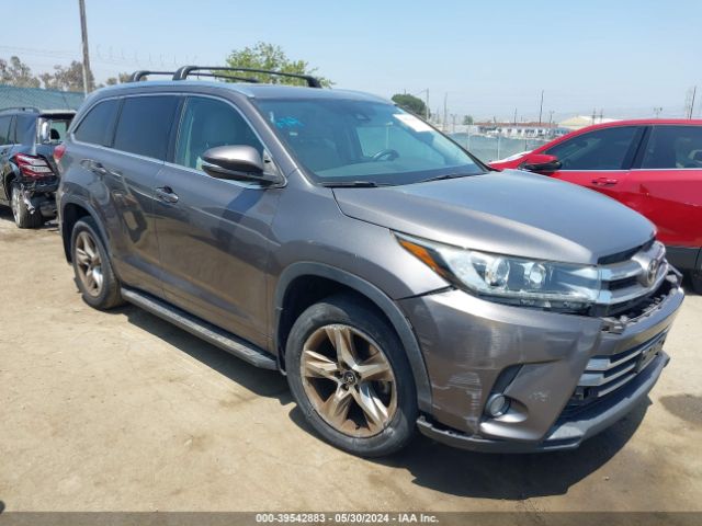 toyota highlander 2017 5tdyzrfh2hs227144