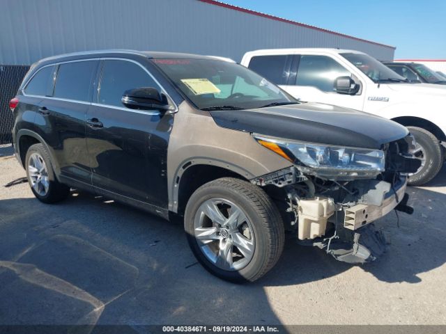 toyota highlander 2017 5tdyzrfh3hs190671