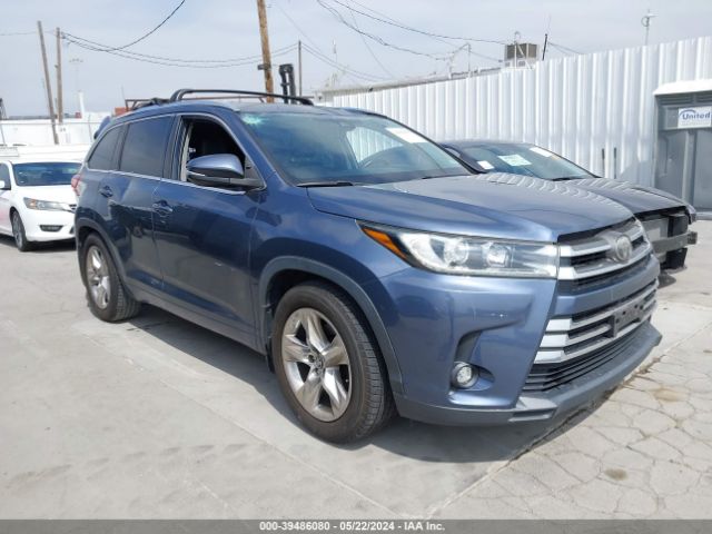 toyota highlander 2019 5tdyzrfh3ks298229