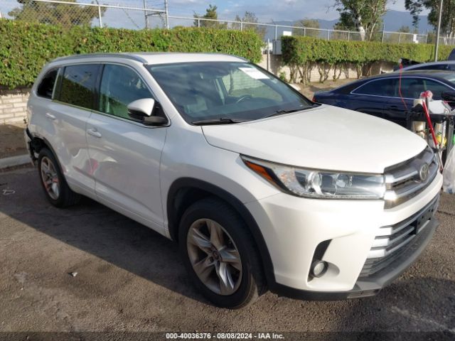 toyota highlander 2017 5tdyzrfh5hs209026