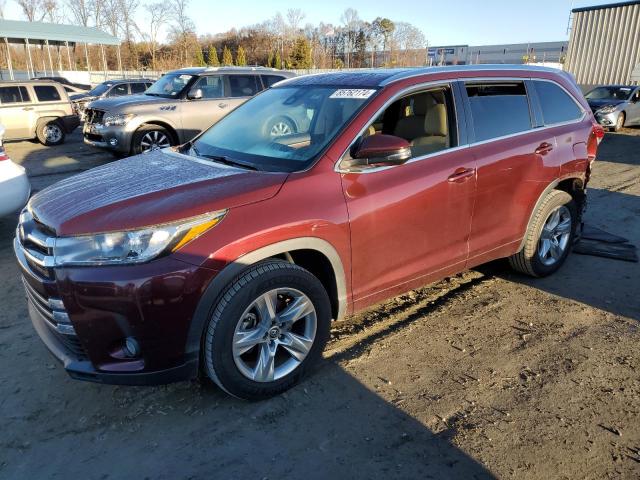 toyota highlander 2017 5tdyzrfh6hs225610