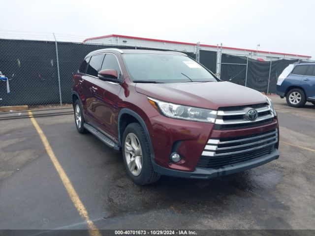 toyota highlander 2018 5tdyzrfh6js286591