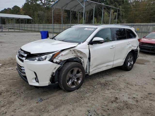 toyota highlander 2018 5tdyzrfh7js283439