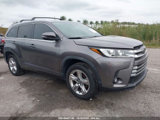 toyota highlander 2019 5tdyzrfh7ks344659