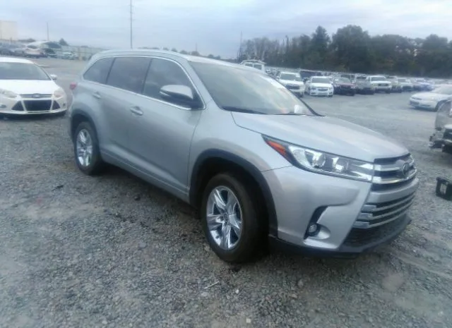 toyota highlander 2019 5tdyzrfh7ks366984