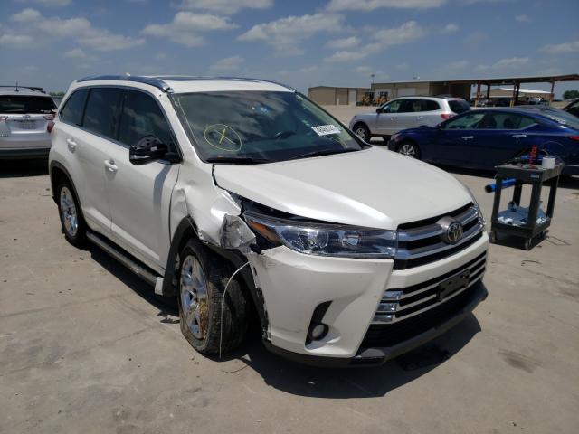 toyota highlander 2018 5tdyzrfh9js251012