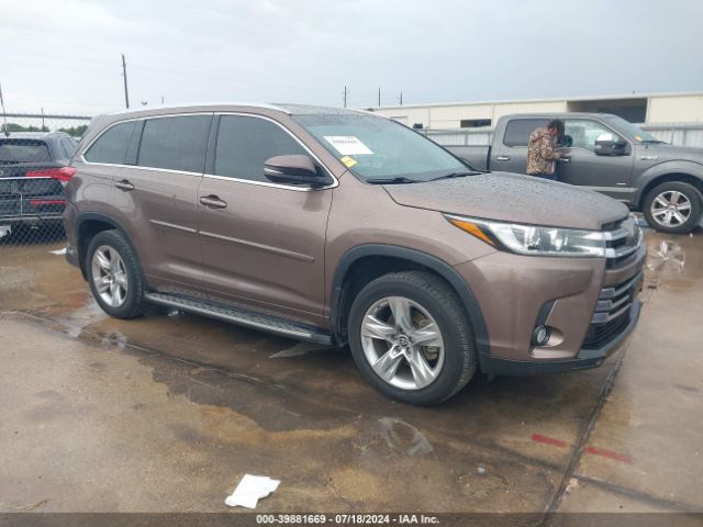 toyota highlander 2018 5tdyzrfh9js266173