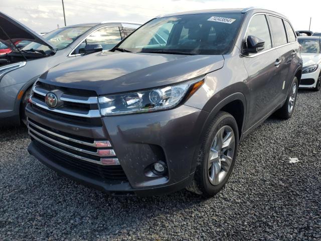 toyota highlander 2019 5tdyzrfhxks323899