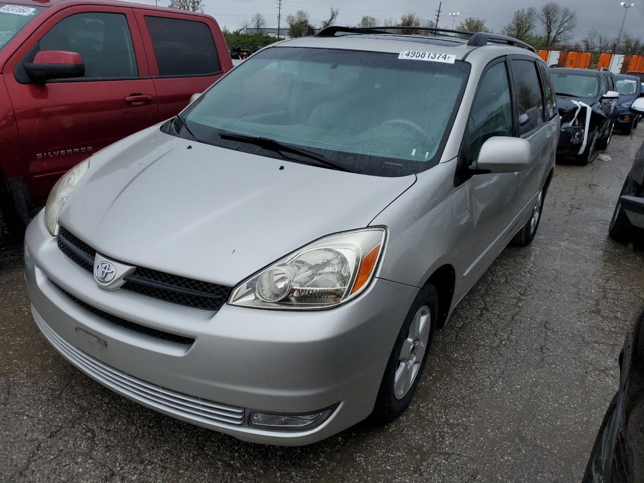 toyota sienna 2004 5tdza22c04s165668