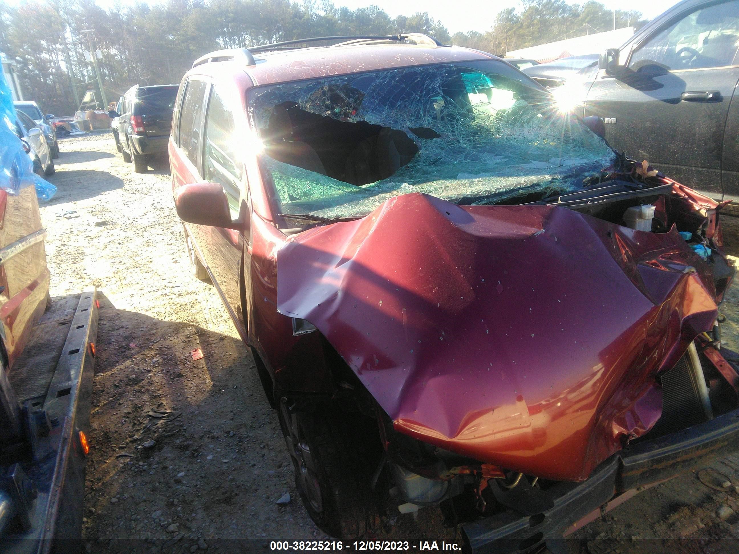 toyota sienna 2004 5tdza22c04s183989