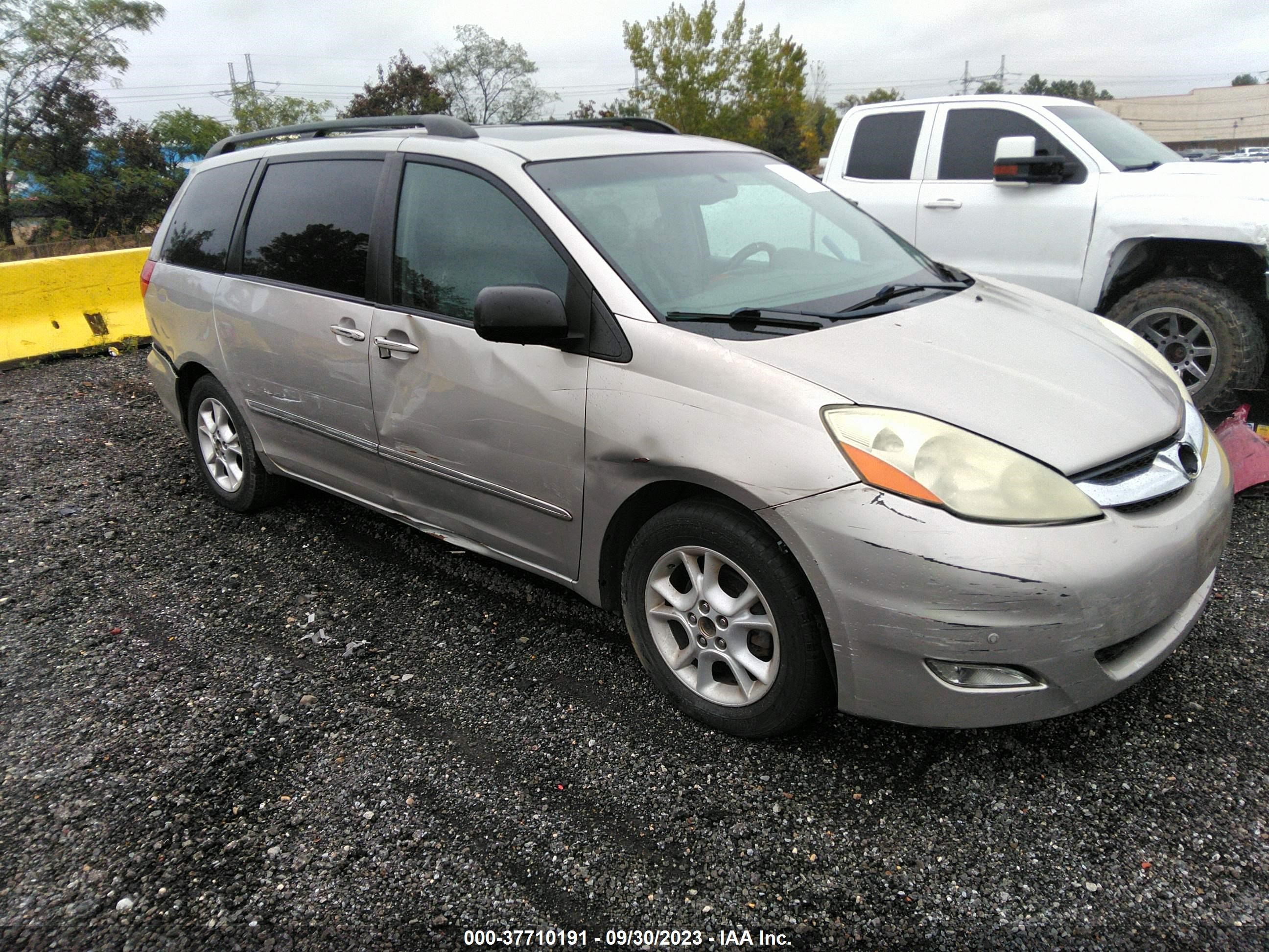 toyota sienna 2006 5tdza22c36s429002