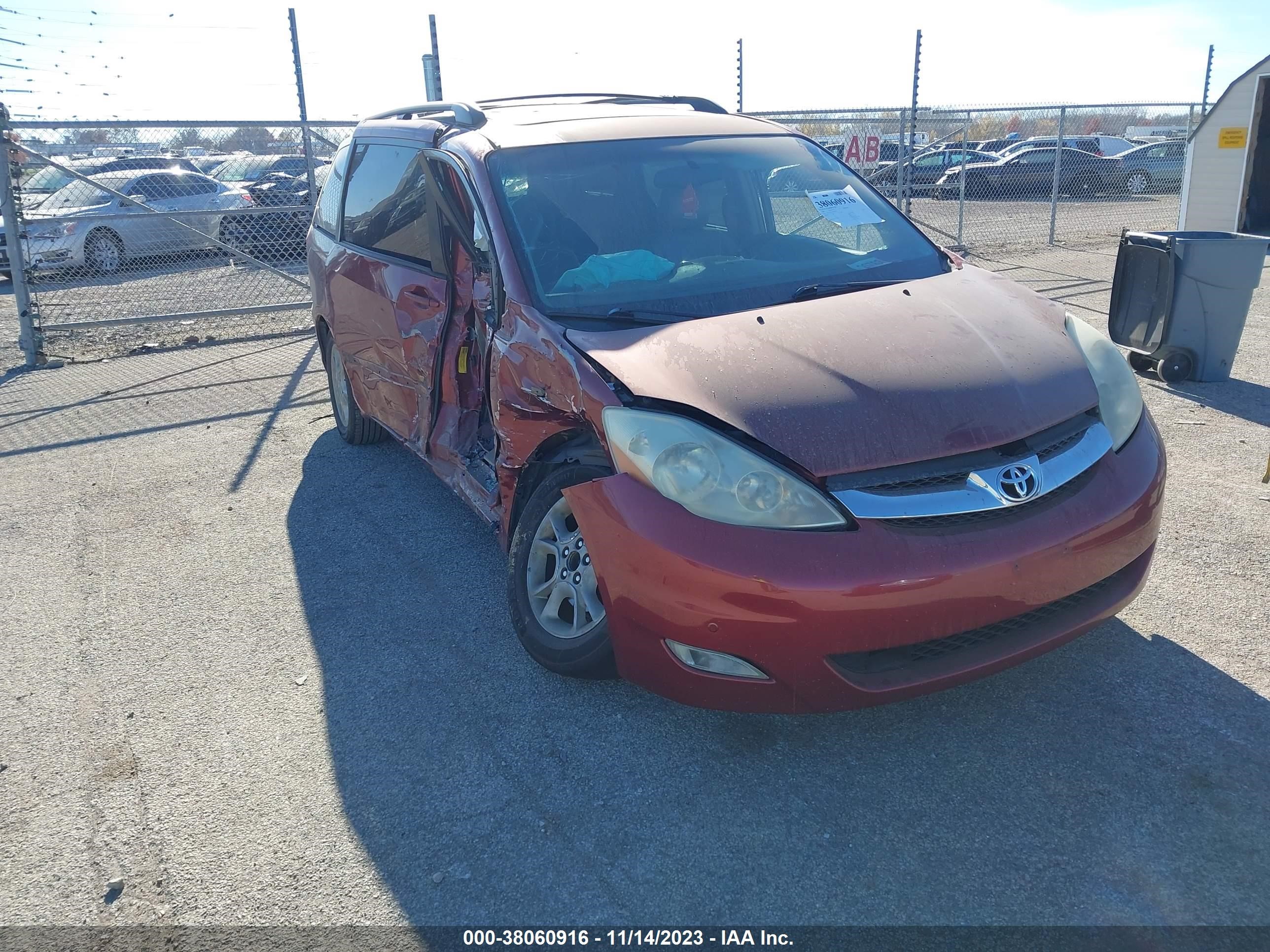 toyota sienna 2006 5tdza22c56s465709