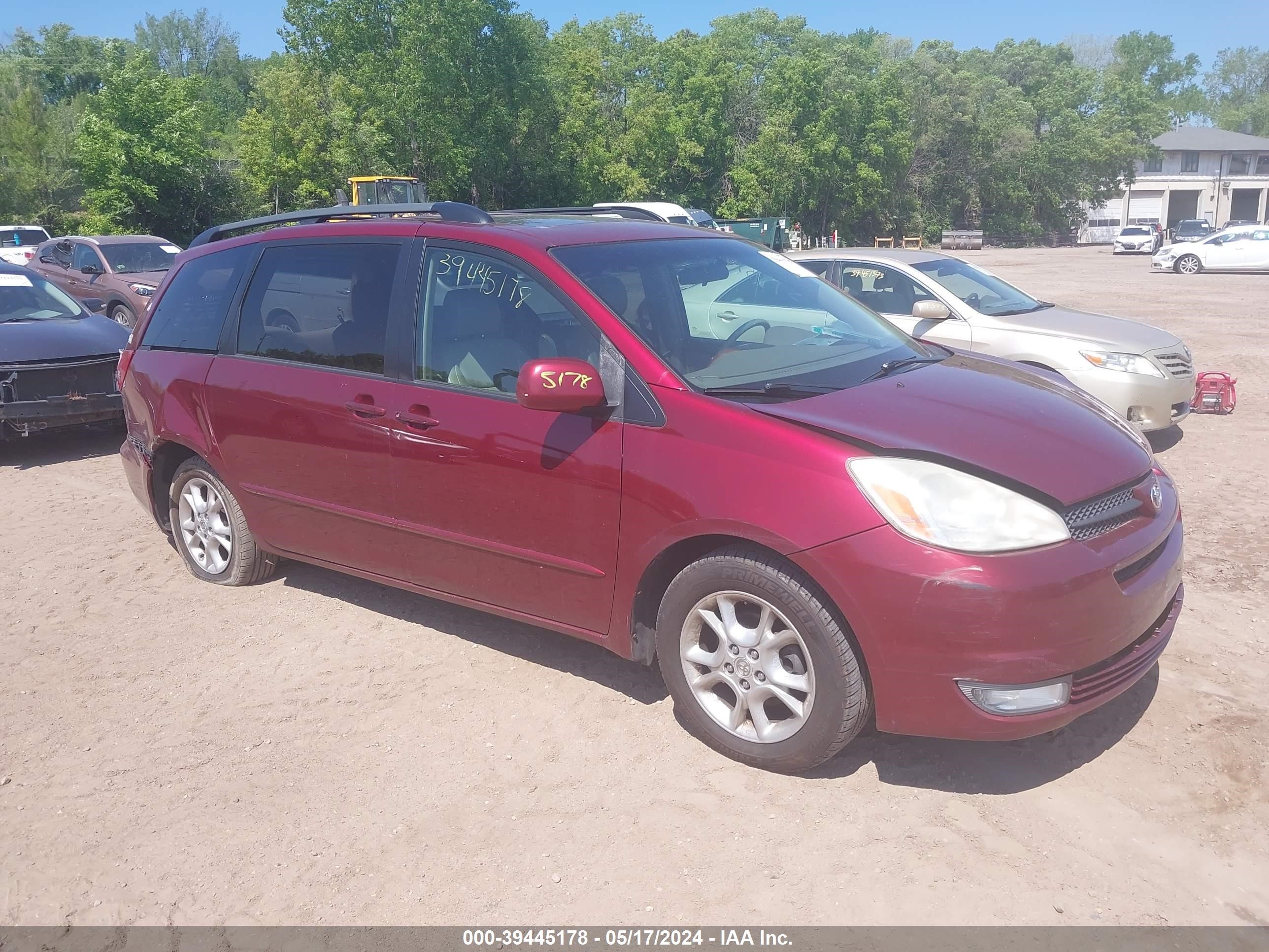 toyota sienna 2005 5tdza22c65s285525