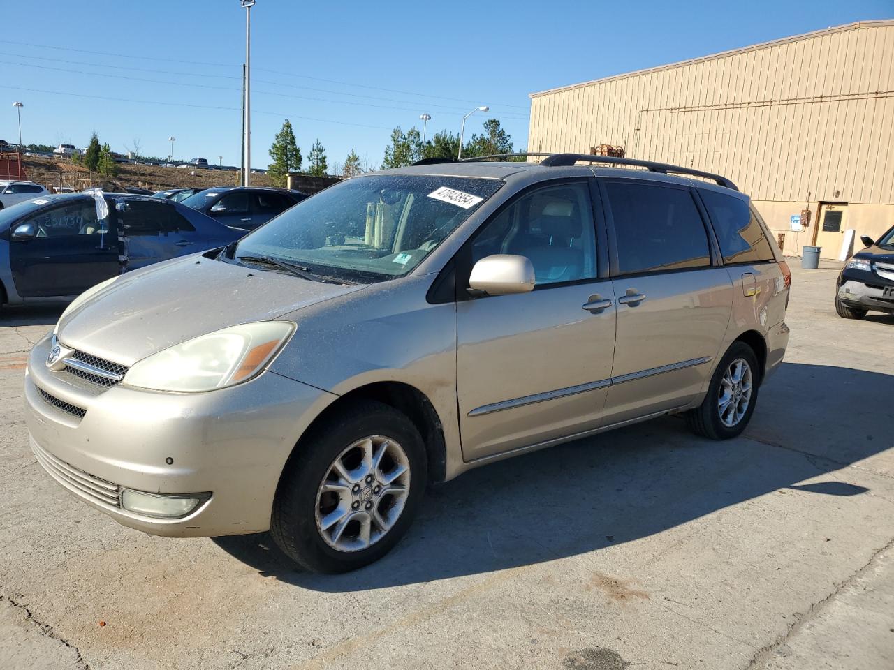 toyota sienna 2004 5tdza22c74s116483