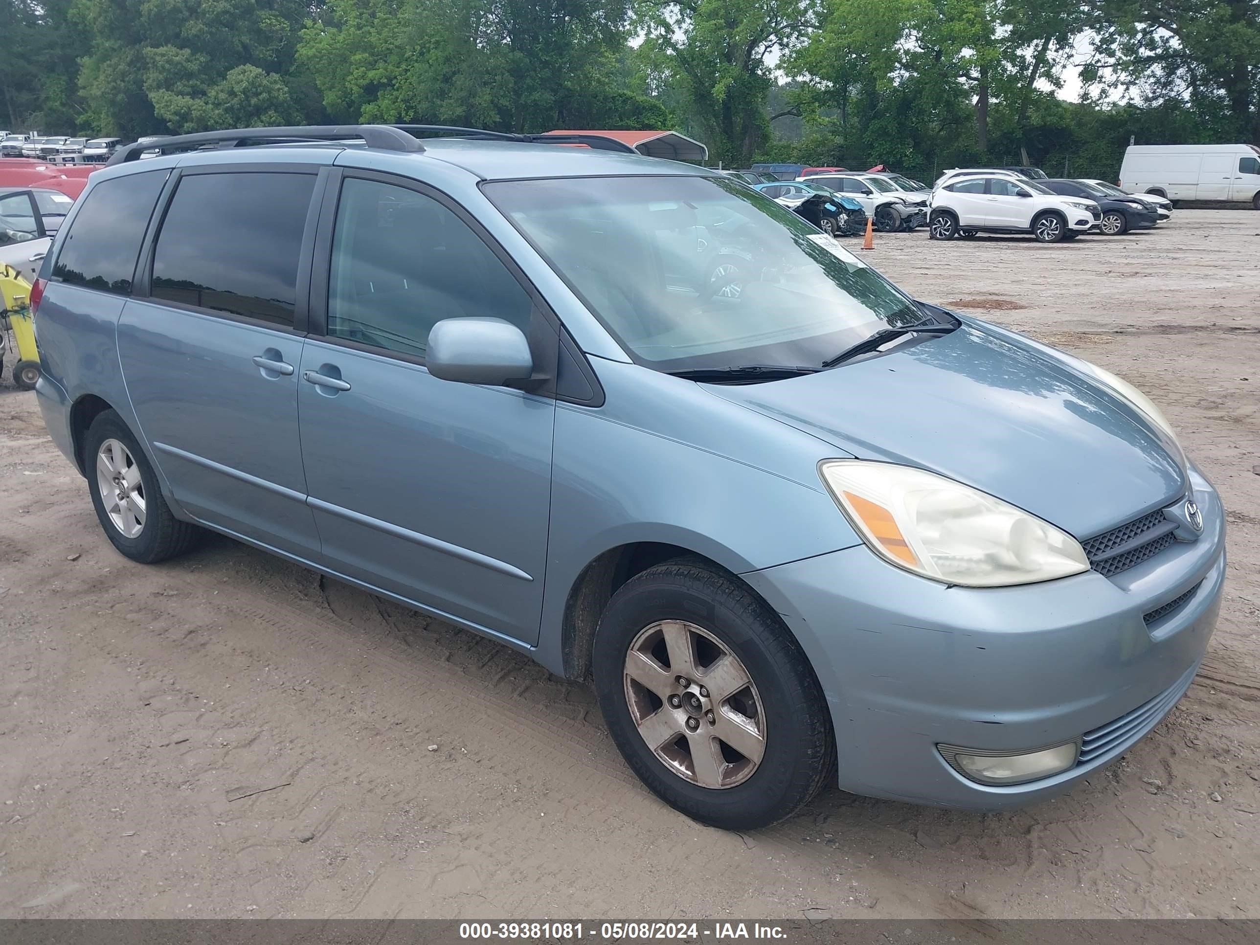 toyota sienna 2005 5tdza22c95s312054